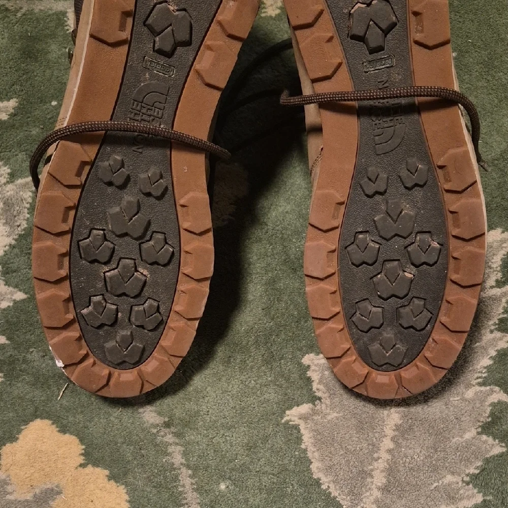 The North Face Men's Tan Leather Boots
